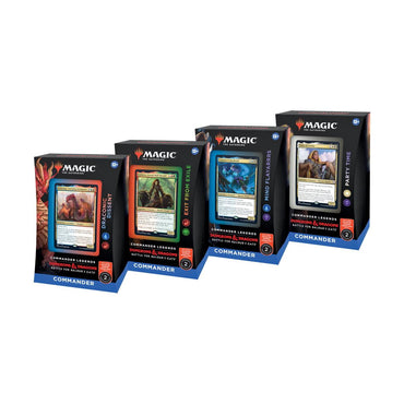 mtg clb commander decks Magic: The Gathering Legends: Battle for Baldur's Gate Bundle Land cards may appear from other FINAL FANTASY games My Commanders look their best