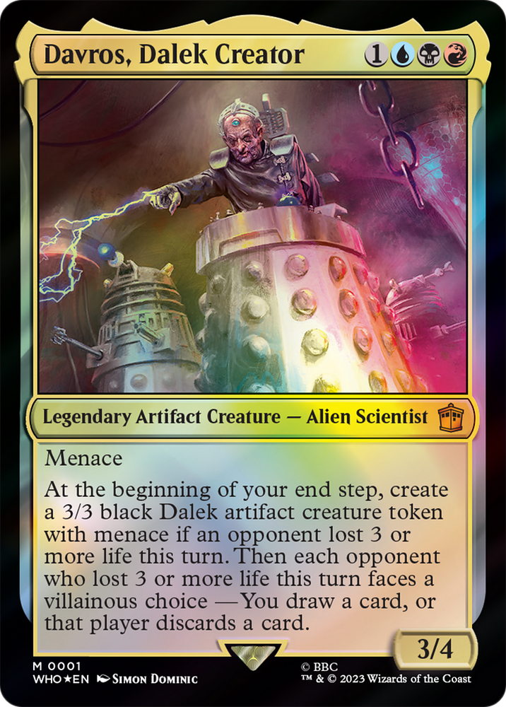 Davros, Dalek Creator [Doctor Who]