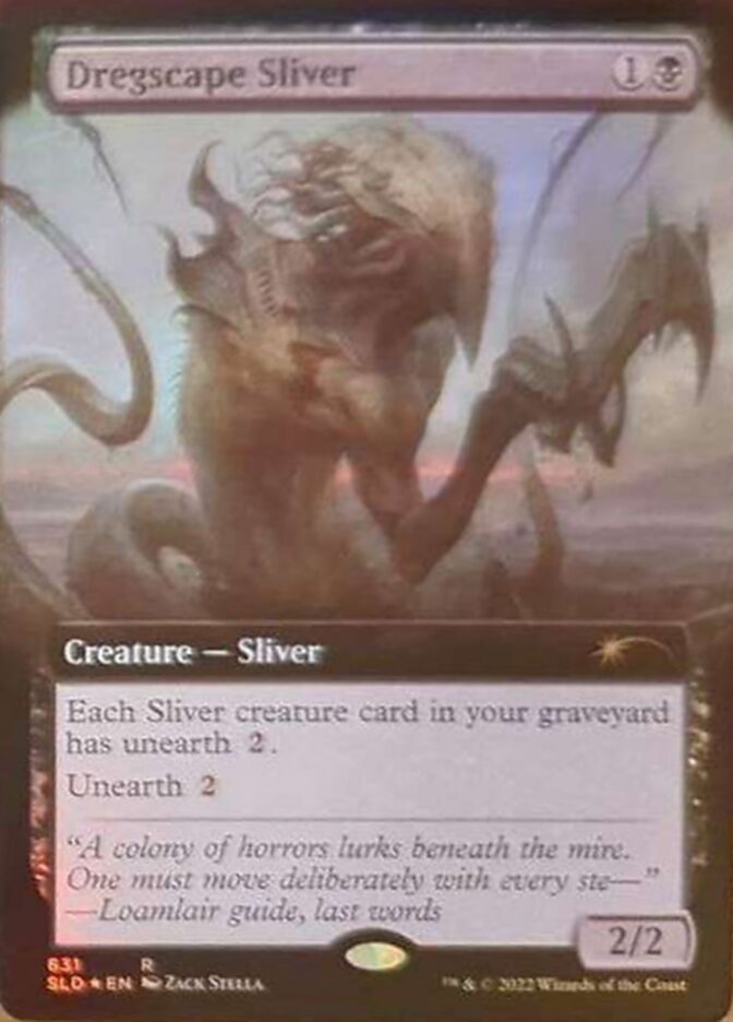 Dregscape Sliver (Extended Art) [Secret Lair Drop Promos]