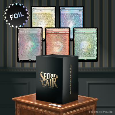 Secret Lair Drop Series: The Full-Text Lands (Foil Edition) | One MTG