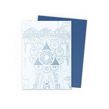 Dragon Shield Sleeves - Matte Dual Art [Azorius Senate]