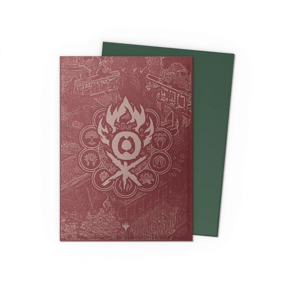 Dragon Shield Sleeves - Matte Dual Art [Gruul Clans]