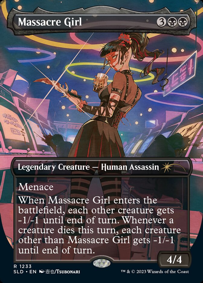 Massacre Girl (Borderless) [Secret Lair Drop Series]