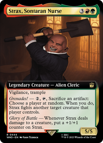 Strax, Sontaran Nurse (Extended Art) [Doctor Who]