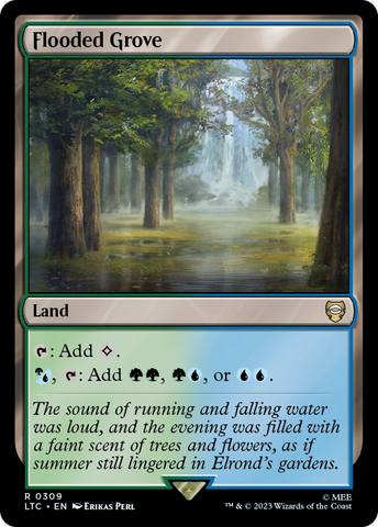 Flooded Grove [The Lord of the Rings: Tales of Middle-Earth Commander]