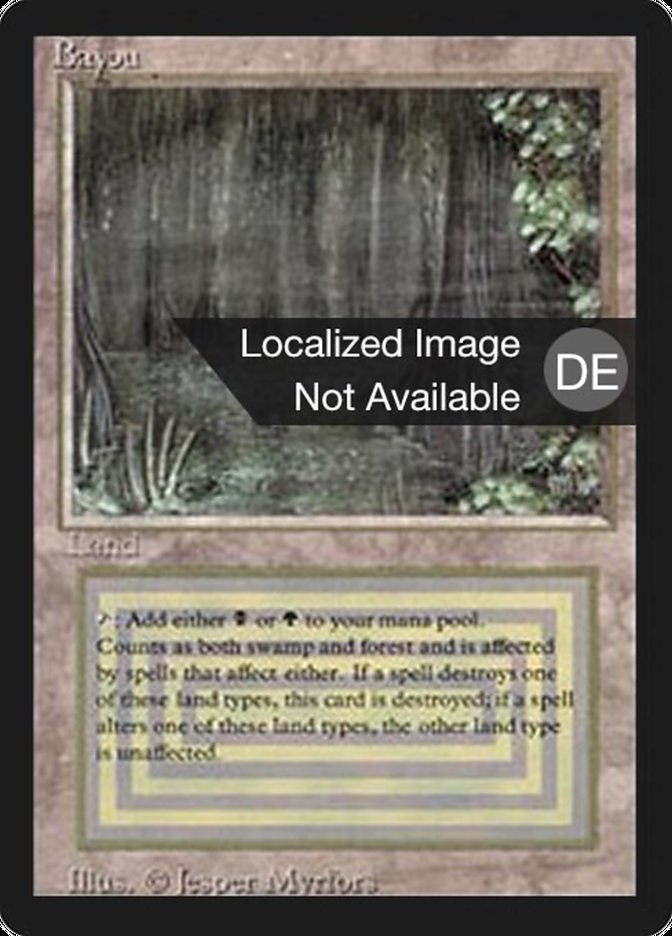Bayou (German) [Revised Edition (Foreign Black Bordered)]