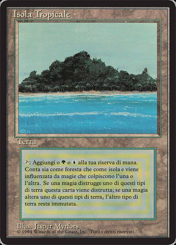Tropical Island (Italian) [Revised Edition (Foreign Black Bordered)]