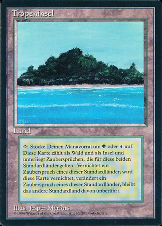 Tropical Island (German) [Revised Edition (Foreign Black Bordered)]