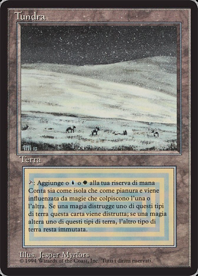 Tundra (Italian) [Revised Edition (Foreign Black Bordered)]