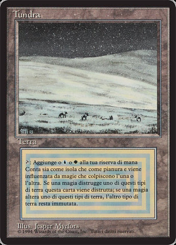 Tundra (Italian) [Revised Edition (Foreign Black Bordered)]