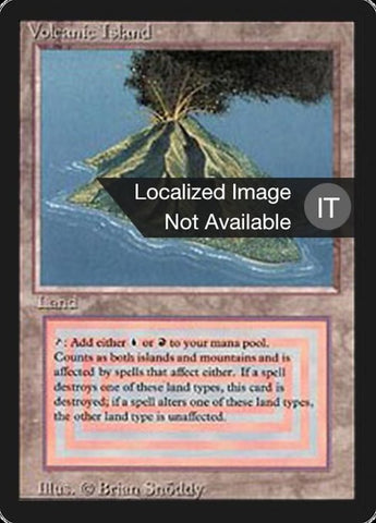 Volcanic Island (Italian) [Revised Edition (Foreign Black Bordered)]
