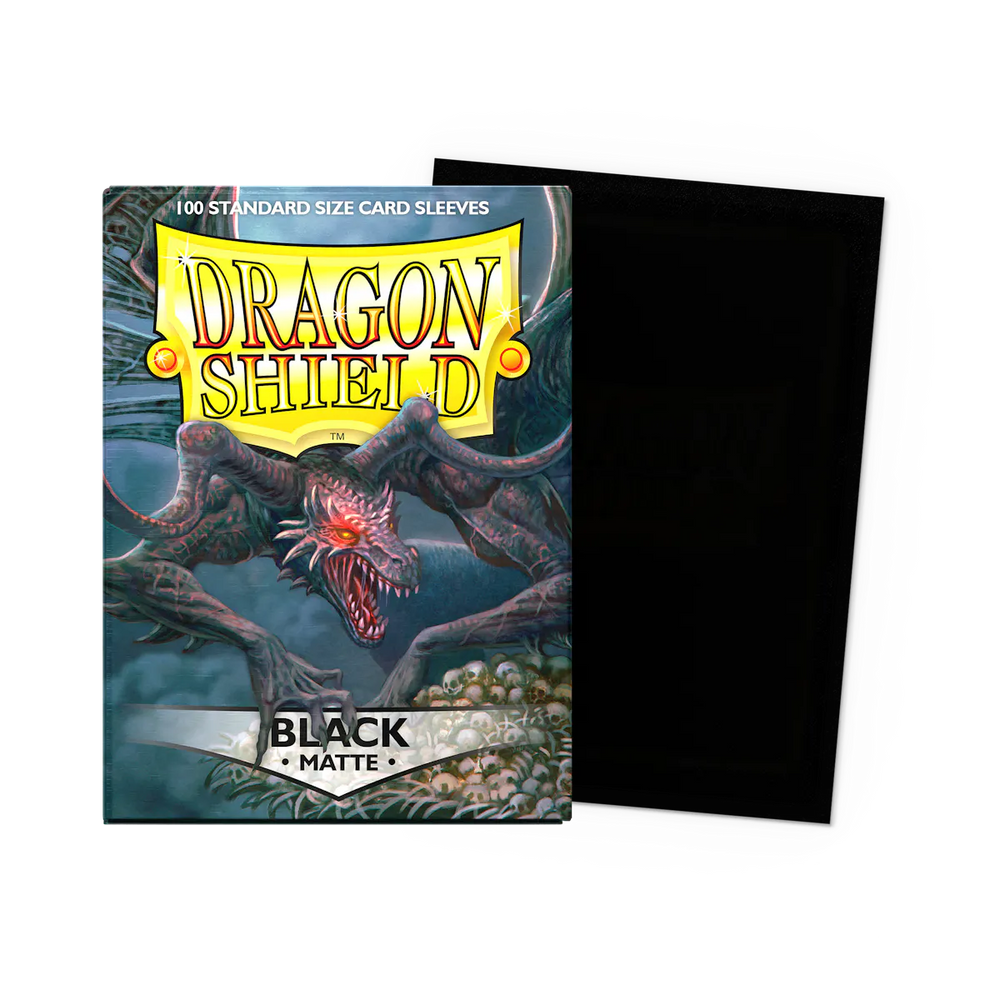 Dragon Shield Sleeves - Matte [Black]