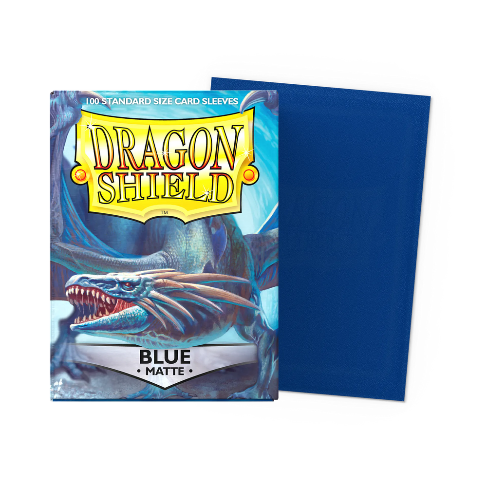 Dragon Shield Sleeves - Matte [Blue]