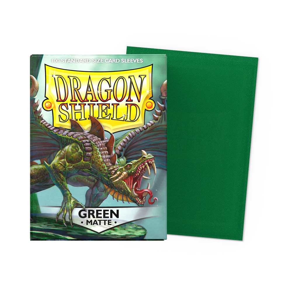 Dragon Shield Sleeves - Matte [Green]