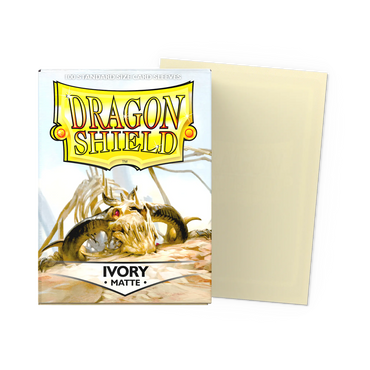 Dragon Shield Sleeves - Matte [Ivory]