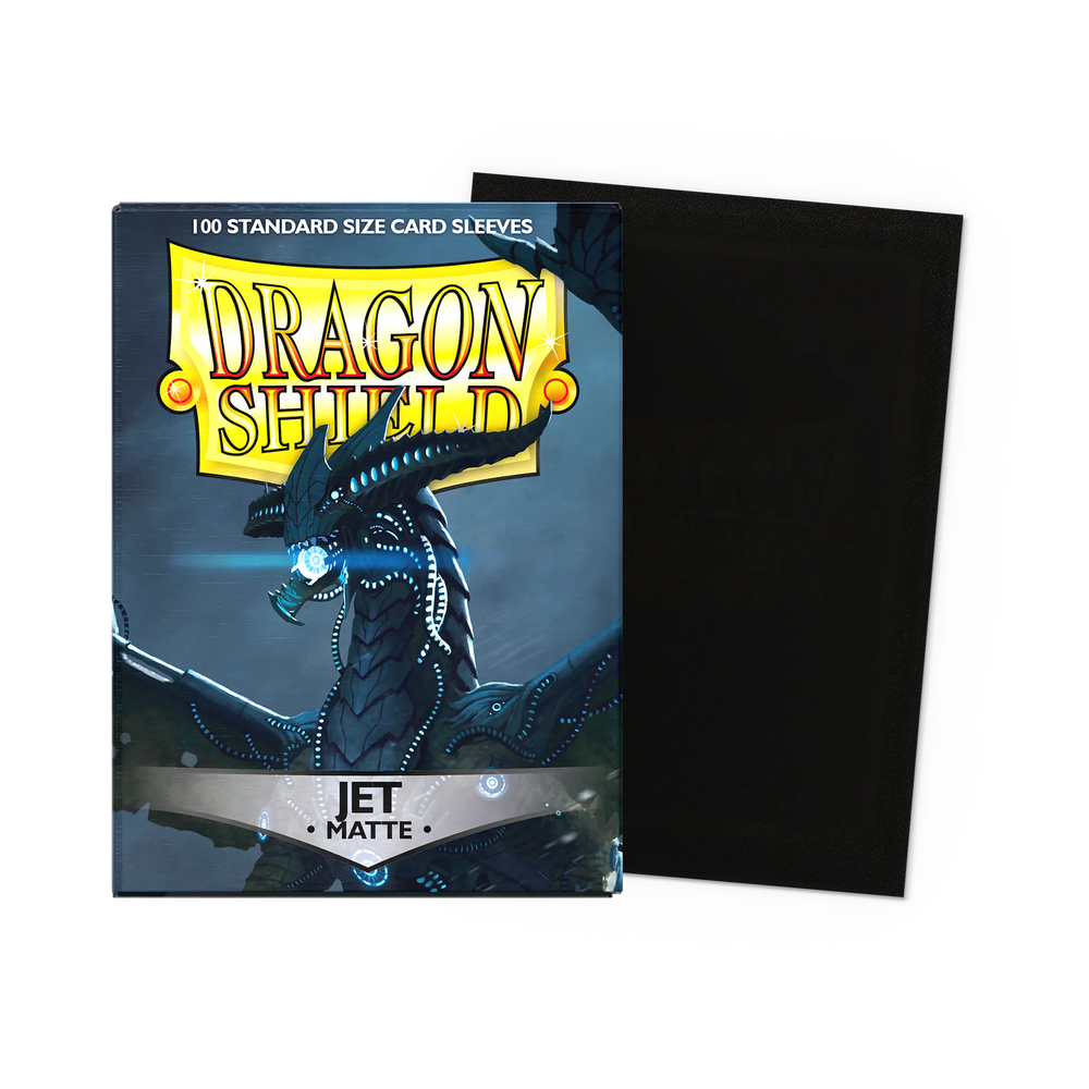 Dragon Shield Sleeves - Matte [Jet]