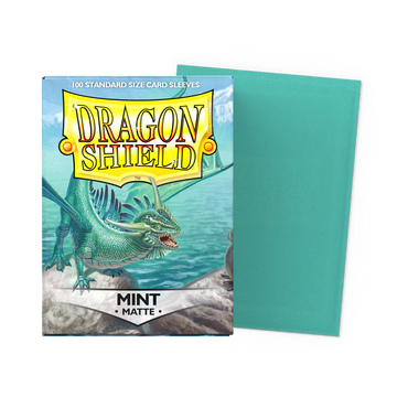 Dragon Shield Sleeves - Matte [Mint]