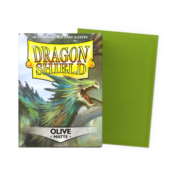 Dragon Shield Sleeves - Matte [Olive]