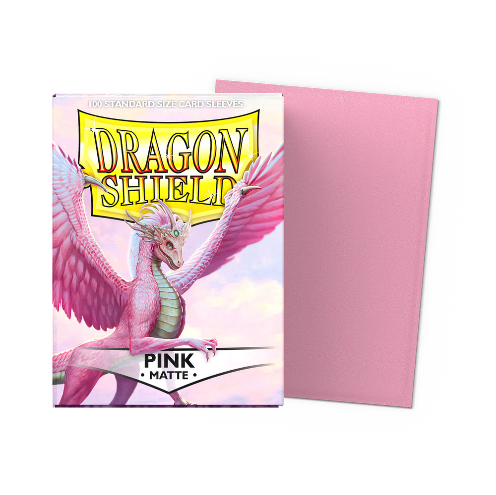 Dragon Shield Sleeves - Matte [Pink]