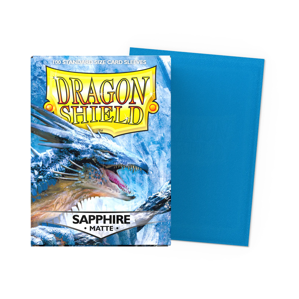 Dragon Shield Sleeves - Matte [Sapphire]