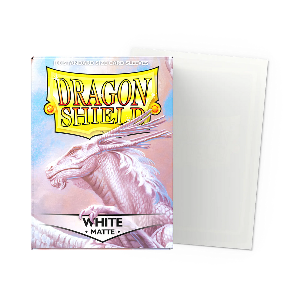 Dragon Shield Sleeves - Matte [White]