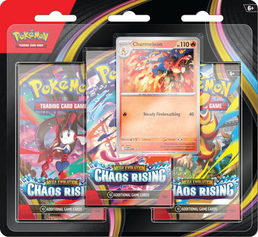 Pokemon Mega Evolution - Chaos Rising 3-Pack Blister [ME04]
