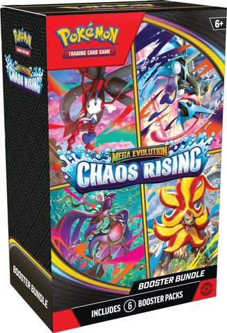 Pokemon Mega Evolution - Chaos Rising Booster Bundle [ME04]