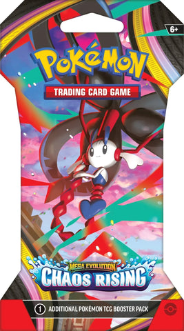 Pokemon Mega Evolution - Chaos Rising Booster Pack Sleeve [ME04]