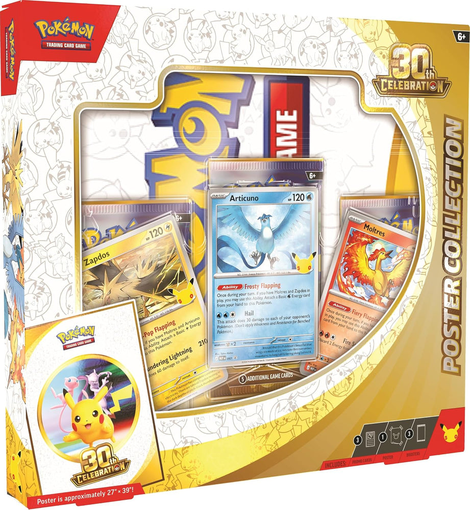 Pokemon TCG: 30th Celebration Poster Collection