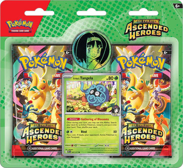 Pokemon Mega Evolution - Ascended Heroes 2-Pack Blister (Erika) [ME02.5]
