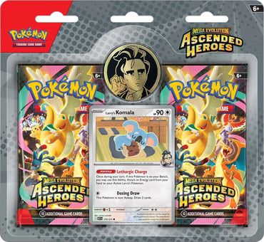 Pokemon Mega Evolution - Ascended Heroes 2-Pack Blister (Larry) [ME02.5]