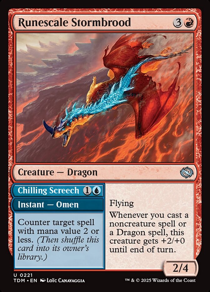 Runescale Stormbrood [Tarkir: Dragonstorm]