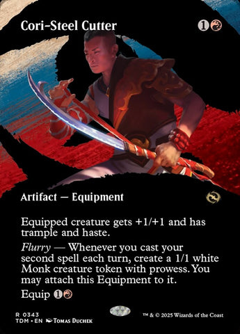 Cori-Steel Cutter (Borderless) [Tarkir: Dragonstorm]