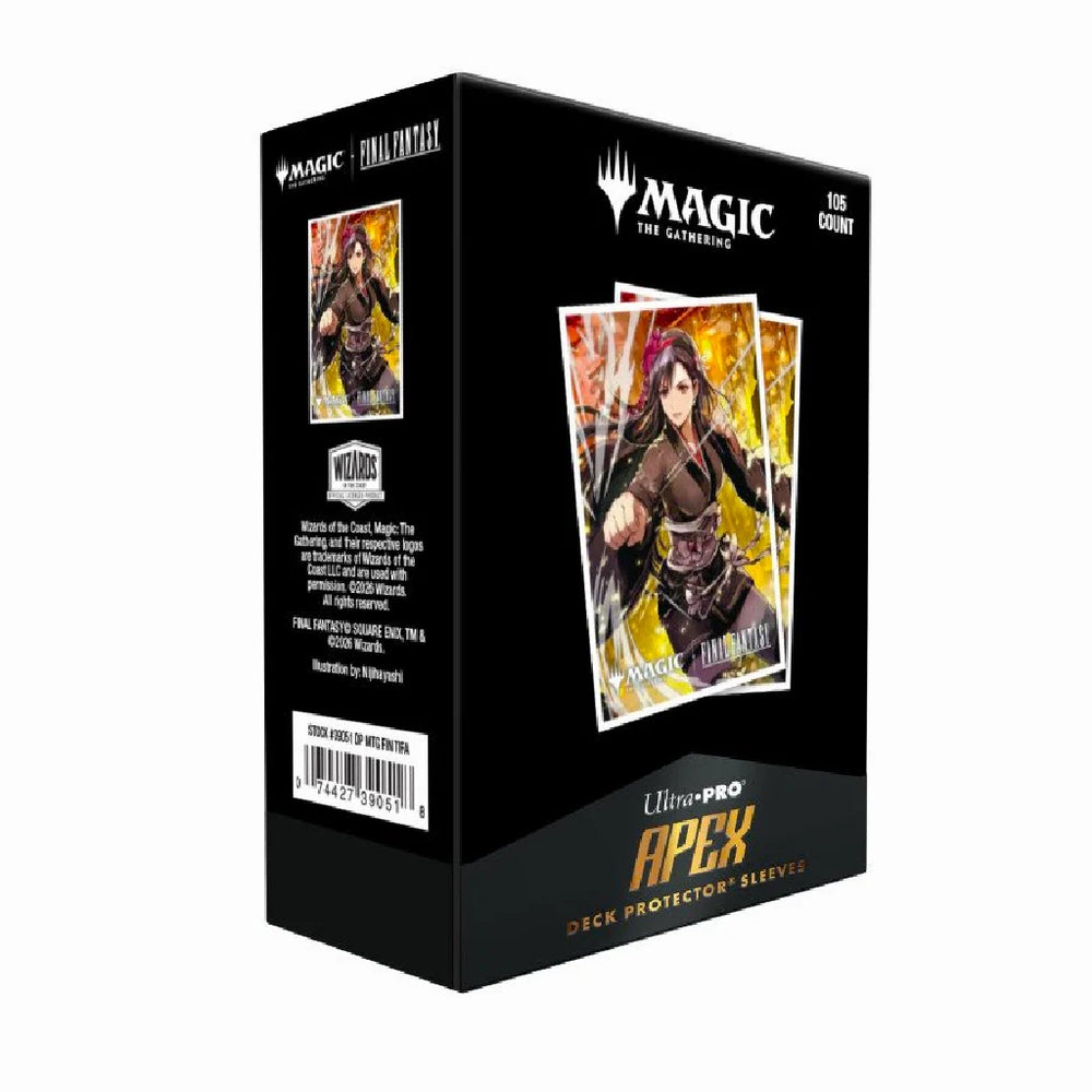 Ultra Pro APEX Deck Protector Sleeves [Tifa Lockhart]