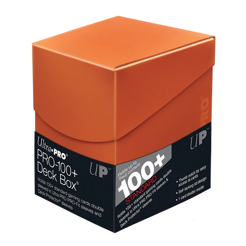 Ultra Pro Eclipse PRO 100+ Deck Box [Pumpkin Orange]