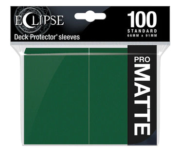 Ultra Pro Eclipse Matte Standard Deck Protector Sleeves [Forest Green]