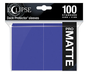 Ultra Pro Eclipse Matte Standard Deck Protector Sleeves [Royal Purple]