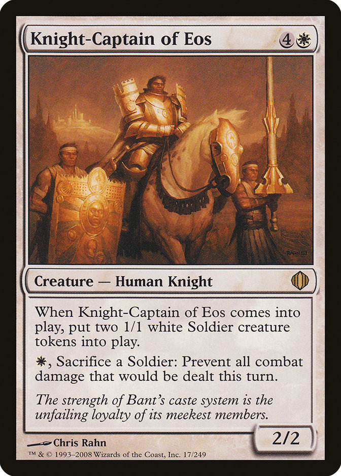 Knight-Captain of Eos [Shards of Alara] | One MTG