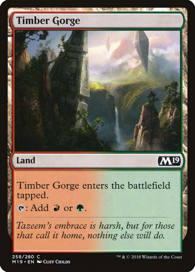 Timber Gorge [Core Set 2019]