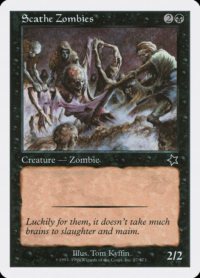 Scathe Zombies [Starter 1999] | One MTG