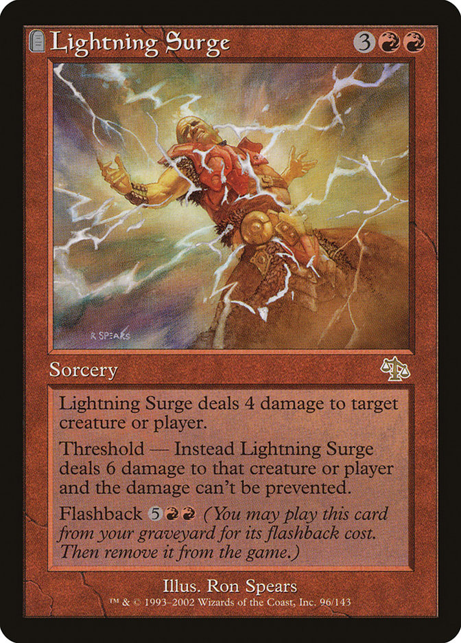 Lightning Surge [Judgment] | One MTG