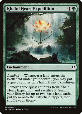 Khalni Heart Expedition [Duel Decks: Zendikar vs. Eldrazi]