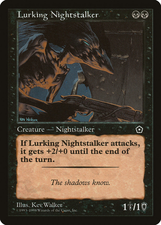Lurking Nightstalker [Portal Second Age] | One MTG