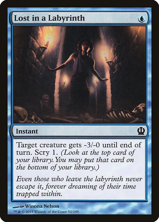Lost in a Labyrinth [Theros] | One MTG