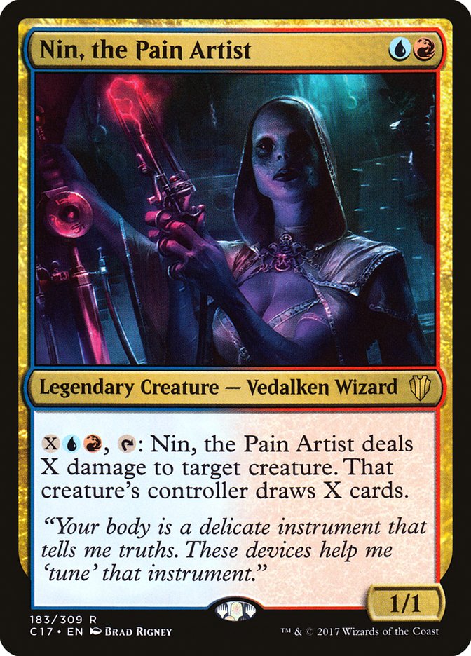 Nin, the Pain Artist [Commander 2017] | One MTG