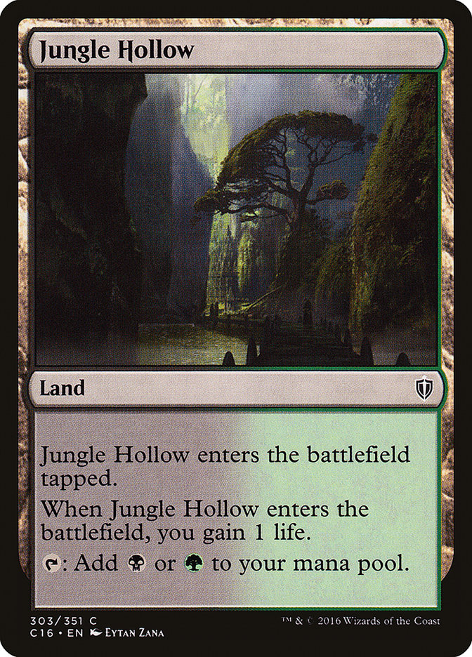 Jungle Hollow [Commander 2016] | One MTG