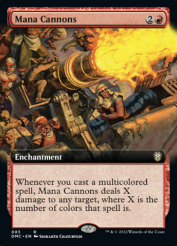Mana Cannons (Extended Art) [Dominaria United Commander]