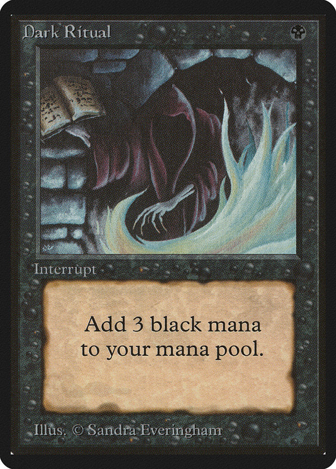Dark Ritual [Beta Edition] | One MTG
