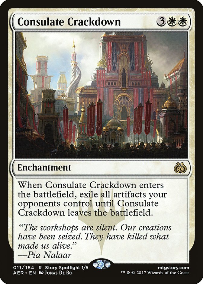 Consulate Crackdown [Aether Revolt] | One MTG