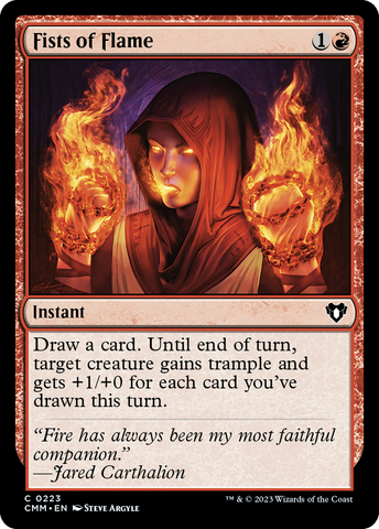Fist of Flame [Commander Masters]